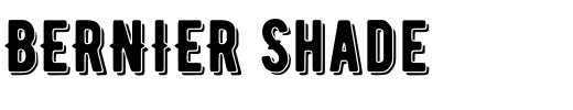 BERNIER Shade.otf