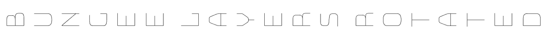 Bungee Layers Rotated Inline.otf