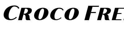 Croco Free.otf