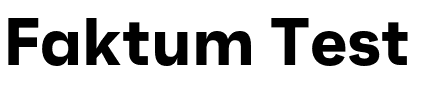 Faktum Test.otf