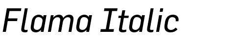 Flama Italic.otf