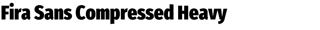 Fira Sans Compressed Heavy.otf