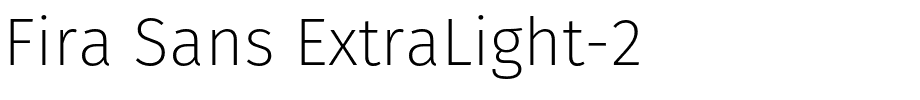 Fira Sans ExtraLight-2.otf