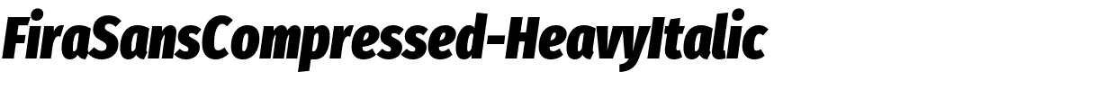 FiraSansCompressed-HeavyItalic.otf
