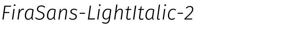 FiraSans-LightItalic-2.otf