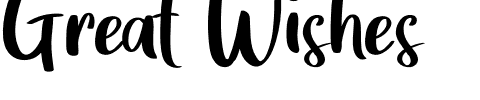 Great Wishes.otf