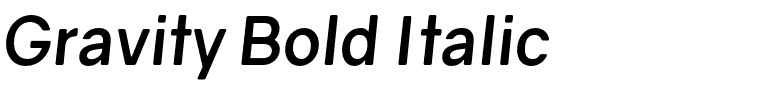 Gravity Bold Italic.otf
