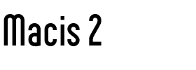 Macis 2.otf