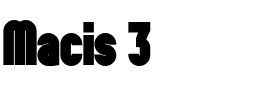 Macis 3.otf