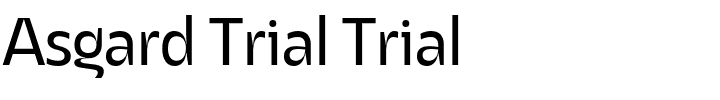 Asgard Trial Trial.ttf