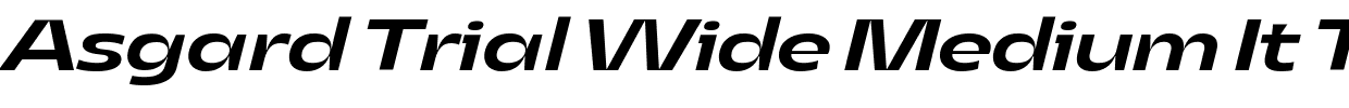 Asgard Trial Wide Medium It Tri