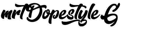 mr_DopestyleG.otf