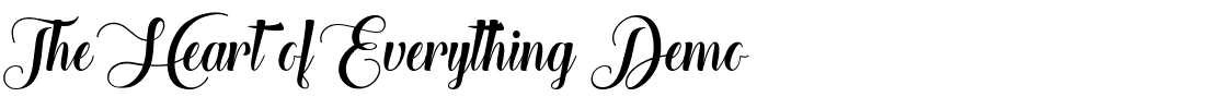 The Heart of Everything Demo
