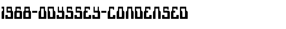 1968-Odyssey-Condensed.ttf