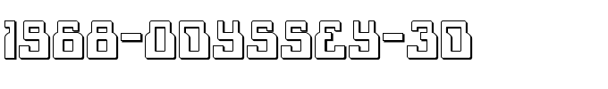 1968-Odyssey-3D.ttf