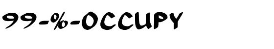 99-%-OCCUPY.ttf