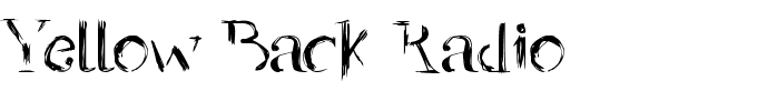 Yellow Back Radio