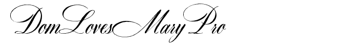 _DomLovesMaryPro.ttf