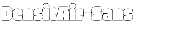 DensitAir-Sans