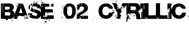 Base 02 Cyrillic