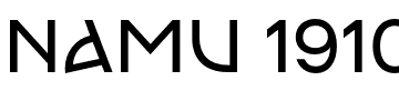 NAMU 1910