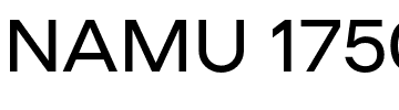 NAMU 1750