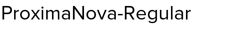 ProximaNova-Regular