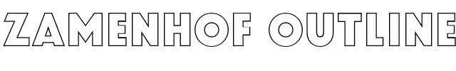 Zamenhof Outline