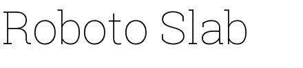 Roboto Slab