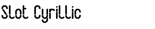Slot Cyrillic