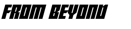 From Beyond