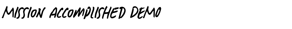 Mission Accomplished DEMO