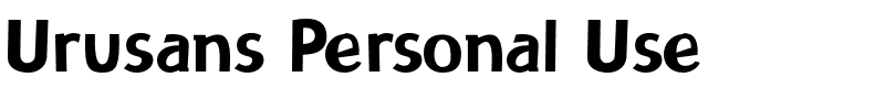 Urusans Personal Use