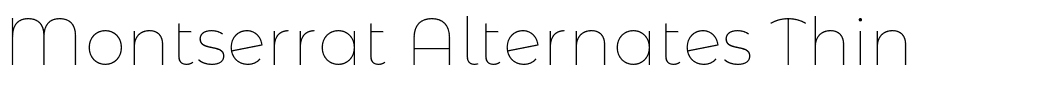 Montserrat Alternates Thin.otf